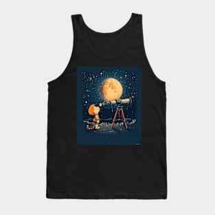 Warping Reality with Calvin and Hobbes Tank Top